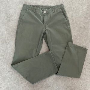 Bonobos Washed Chinos- Straight fit. 32”/30” Grey pants